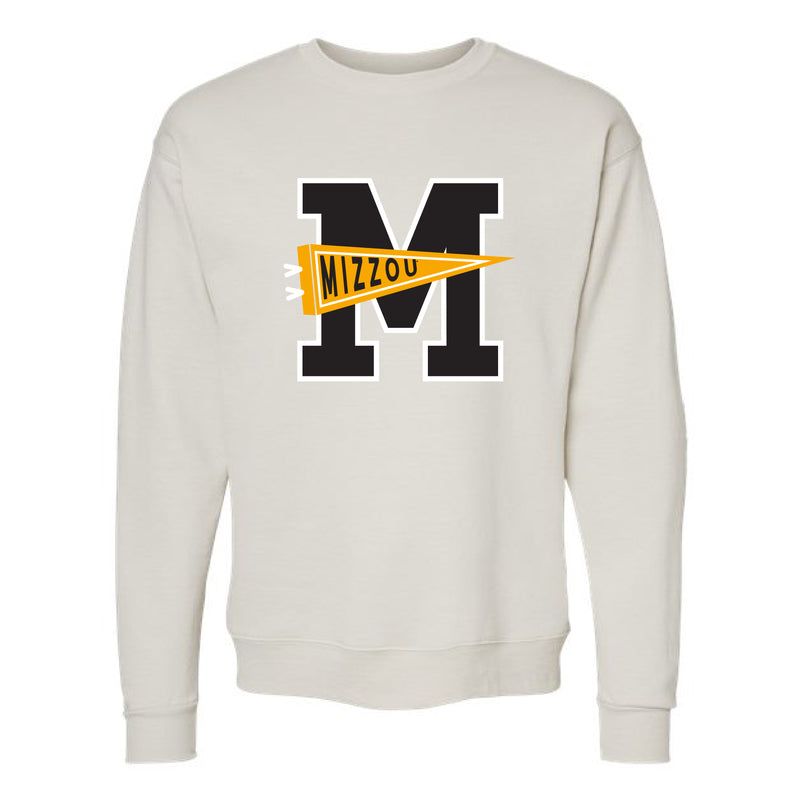 The Mizzou Pennant | Sand Sweatshirt