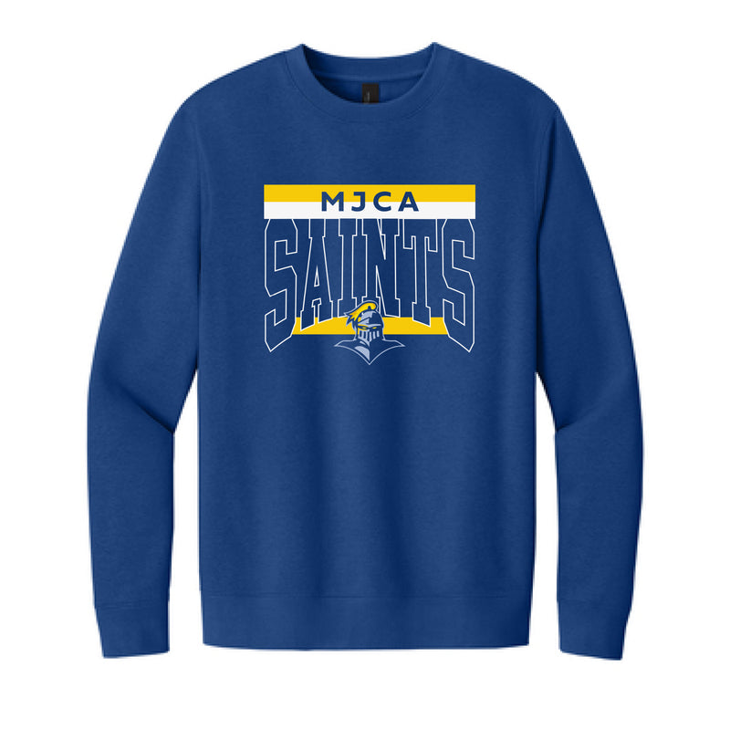 The MJCA Saints | Adult Deep Royal Fleece Crew