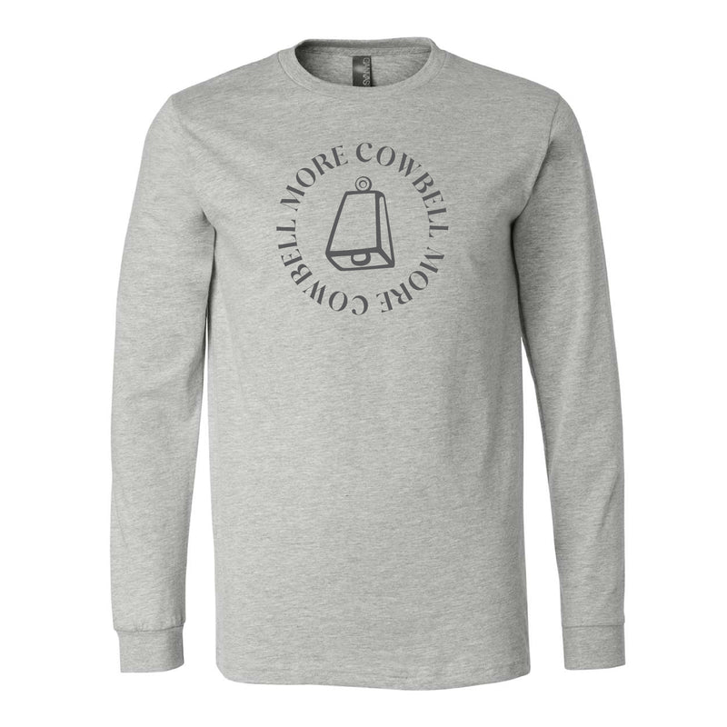 The More Cowbell Curve | Athletic Heather Long Sleeve