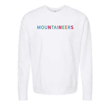 The Mountaineers Multi | White Sweatshirt