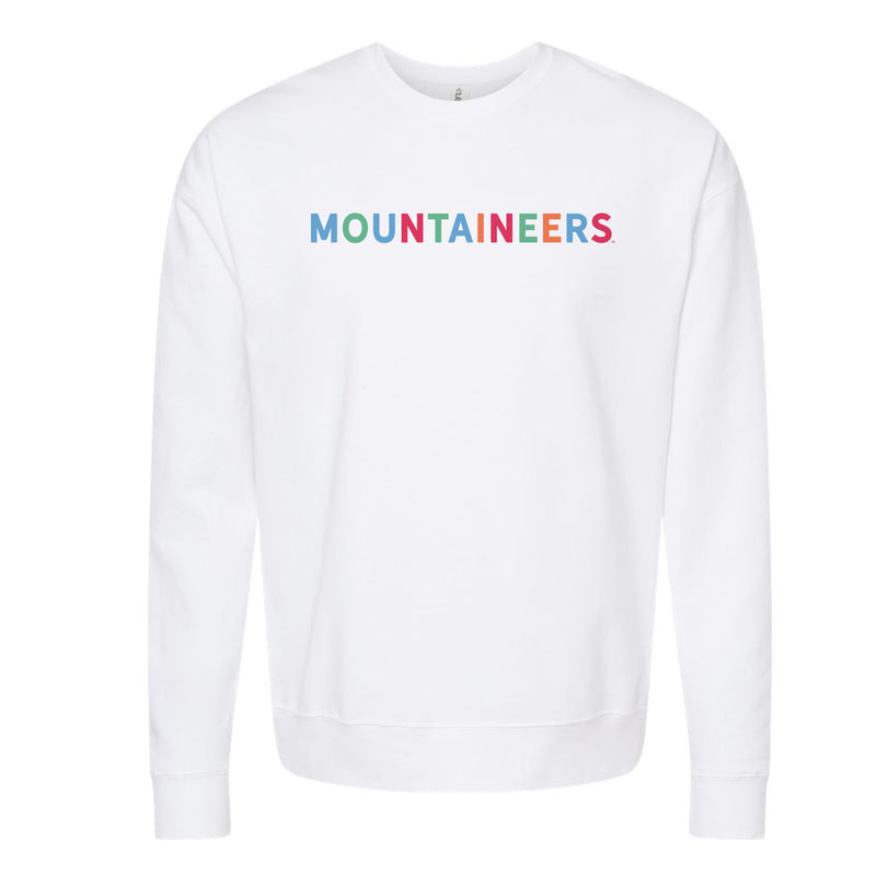 The Mountaineers Multi | White Sweatshirt