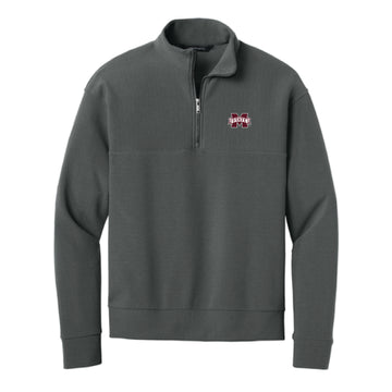 The M State Logo | Gusty Grey 1/4 Zip
