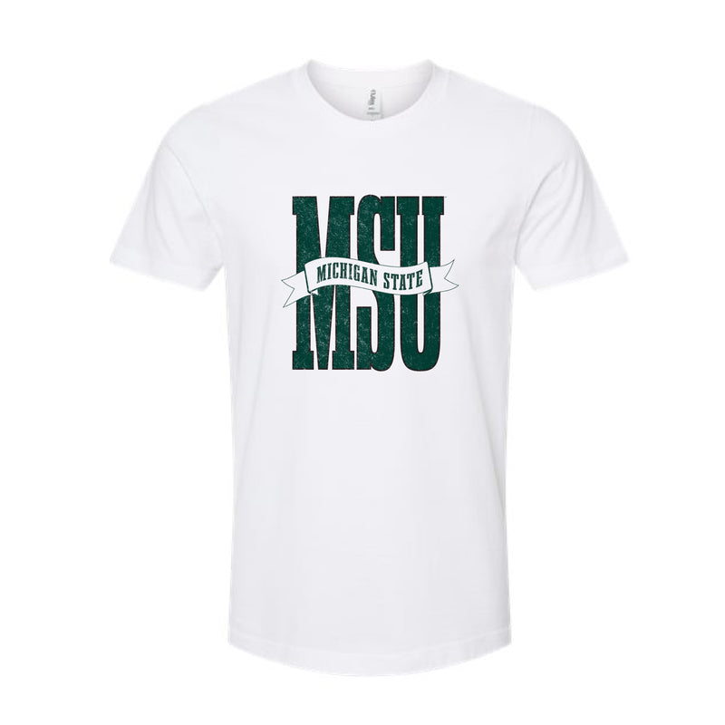 The MSU Banner | White Tee