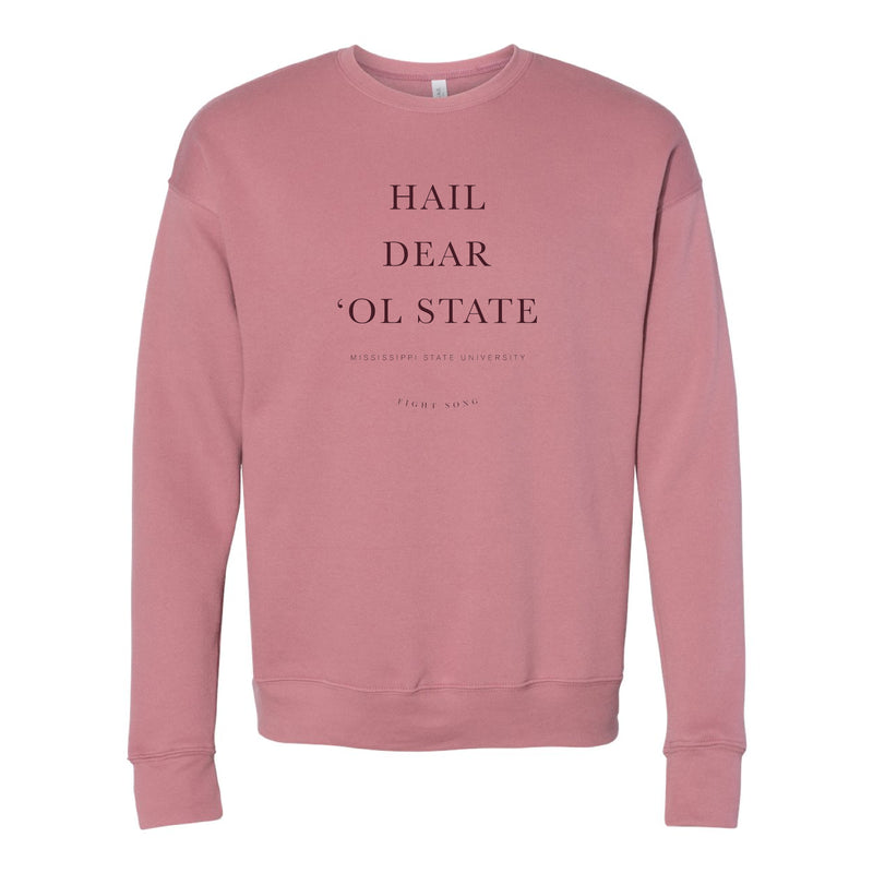 The MSU Fight Song | Mauve Sweatshirt