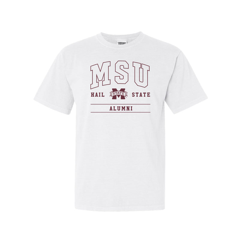 The MSU Hail State Alumni | White Tee