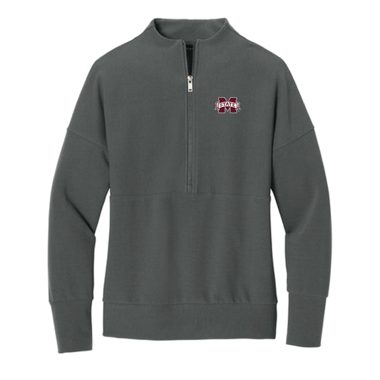 The M State Logo | Storm Grey 1/2 Zip