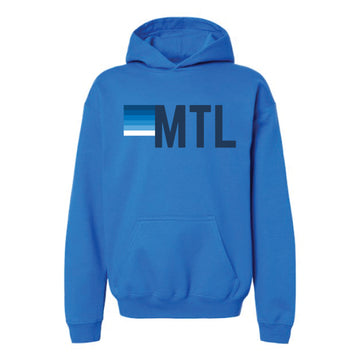 The MTL Stripes | Youth Royal Sweatshirt