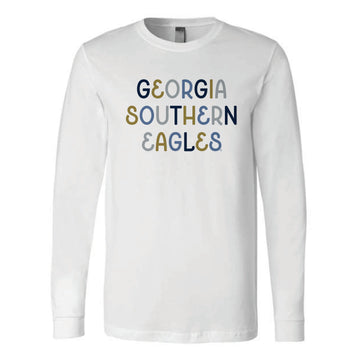 The Multi Georgia Southern | White Long Sleeve