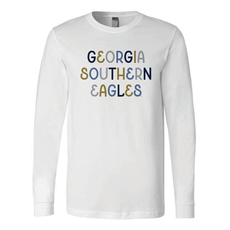 The Multi Georgia Southern | White Long Sleeve