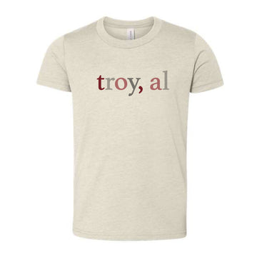 The Multi Troy, AL | Youth Heather Dust Tee