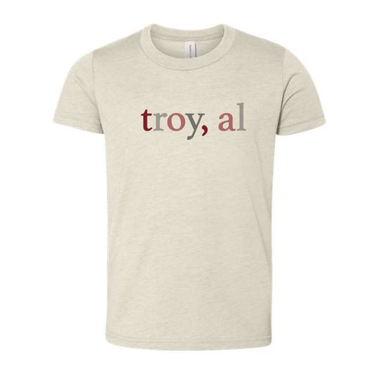 The Multi Troy, AL | Youth Heather Dust Tee