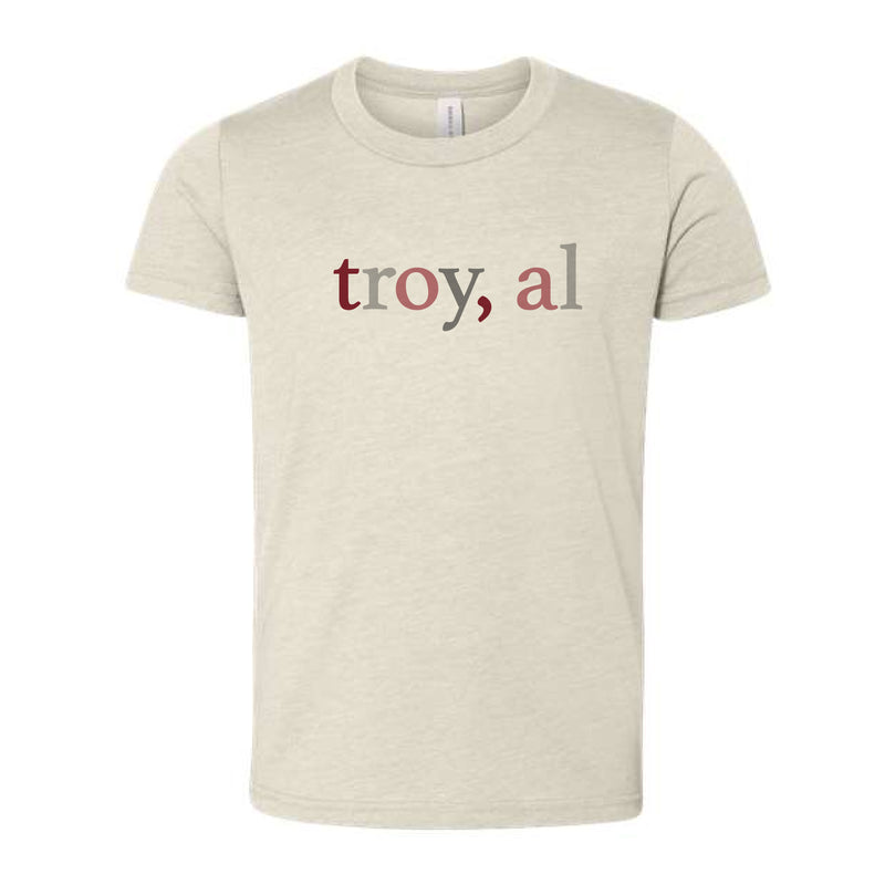 The Multi Troy, AL | Youth Heather Dust Tee