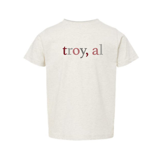 The Multi Troy, AL | Toddler Natural Heather tee