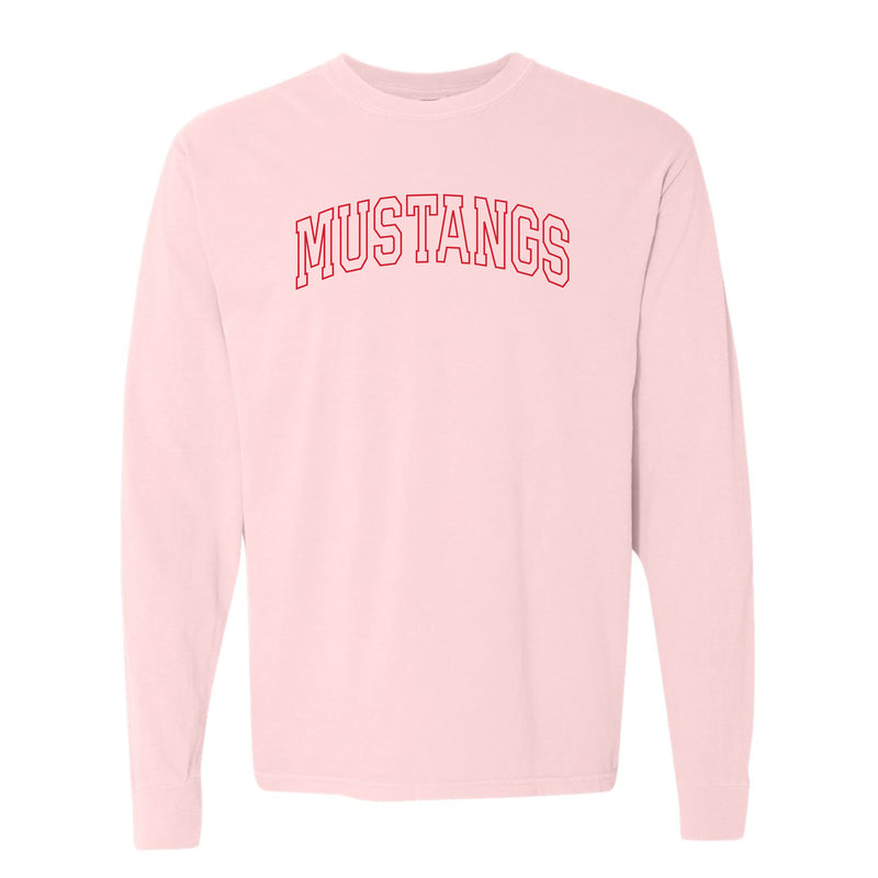 The Mustangs Arch Outline | Blossom Long Sleeve