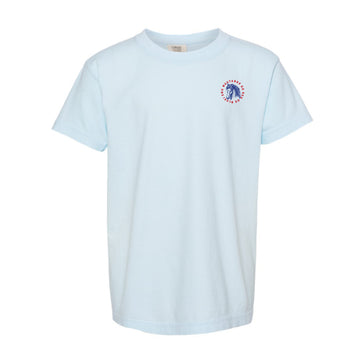 The Mustangs Spirit Circle | Youth Chambray Tee