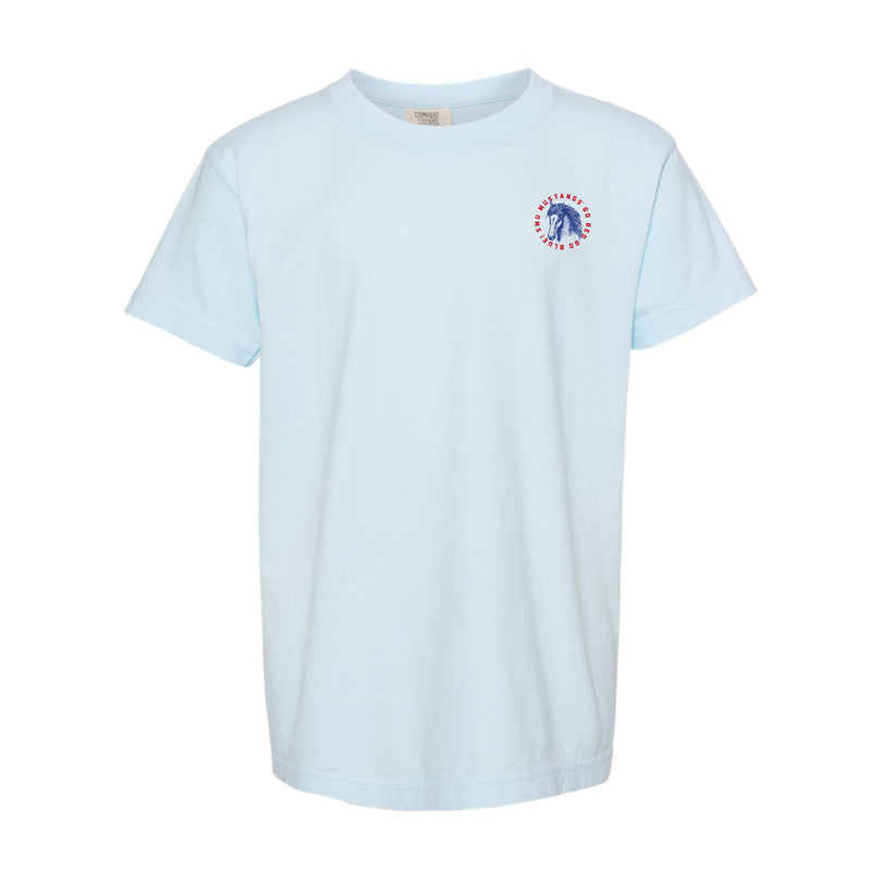 The Mustangs Spirit Circle | Youth Chambray Tee