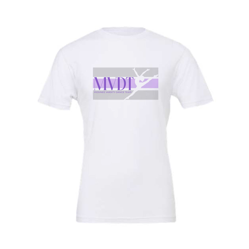 The MVDT Stripes | White Tee