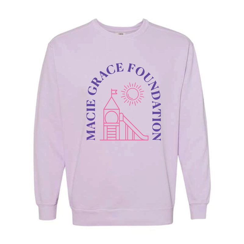 The Macie Grace Playground | Orchid Sweatshirt