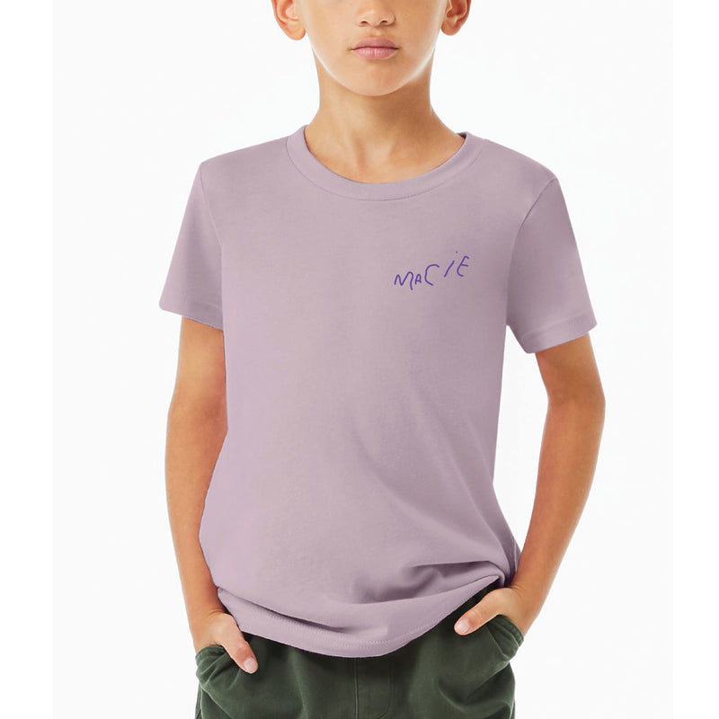 The Macie Grace Playground | Light Violet Youth Tee