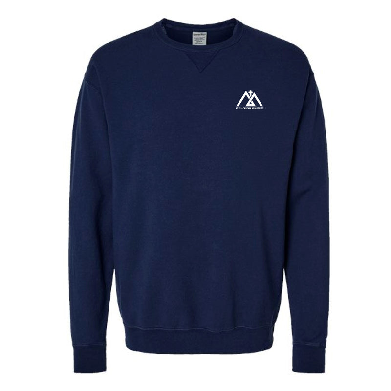 The Make Heaven Crowded | Navy Crewneck Sweatshirt