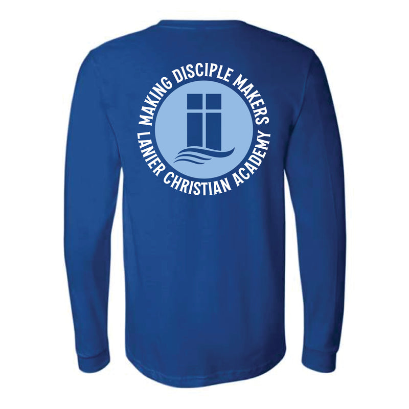 The Making Disciple Makers | Adult True Royal Long Sleeve Tee
