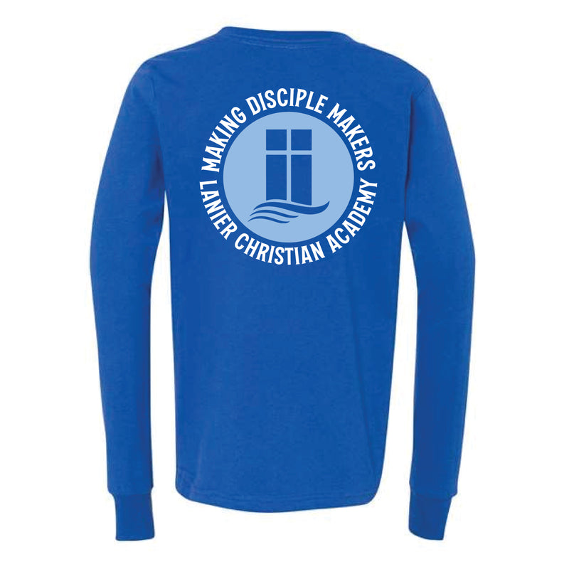 The Making Disciple Makers | Youth True Royal Long Sleeve Tee