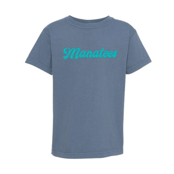 The Manatees Script | Youth Blue Jean Tee