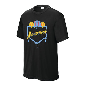 The Marannook Lifestyle | Youth Sport Tech Black Tee