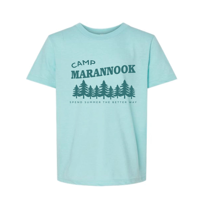 The Marannook Rise | Heather Purist Blue Oversized Tee