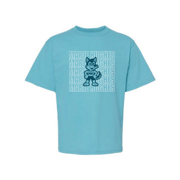 The Marie Hughes Repeat | Youth Diving Blue Tee