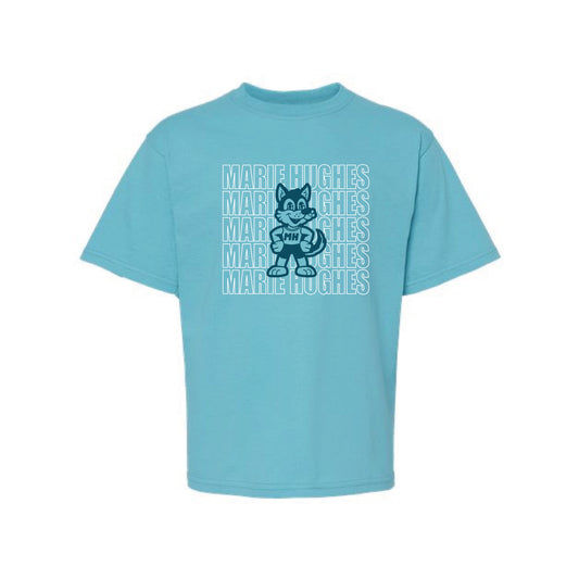 The Marie Hughes Repeat | Youth Diving Blue Tee
