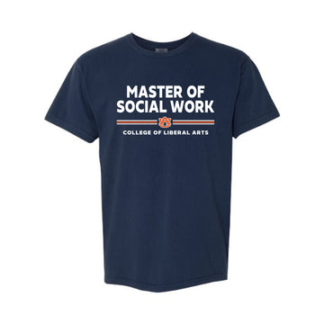 The Master of Social Work | True Navy Tee