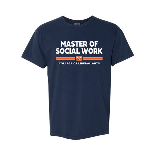 The Master of Social Work | True Navy Tee