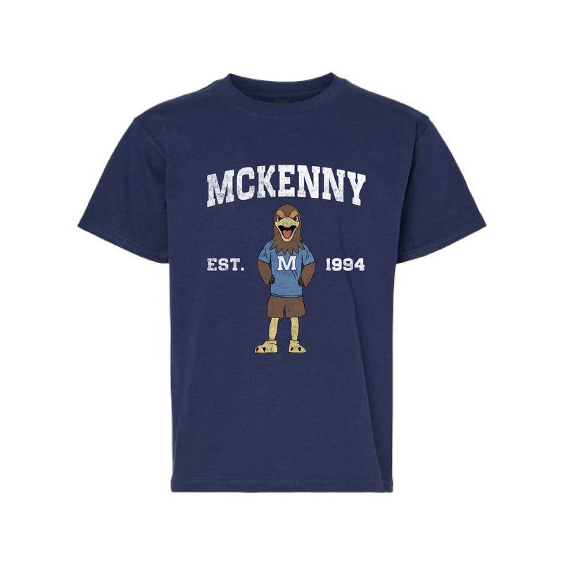 The McKenny Est | Navy Youth Tee