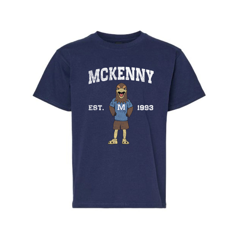 The McKenny Est | Navy Youth Tee