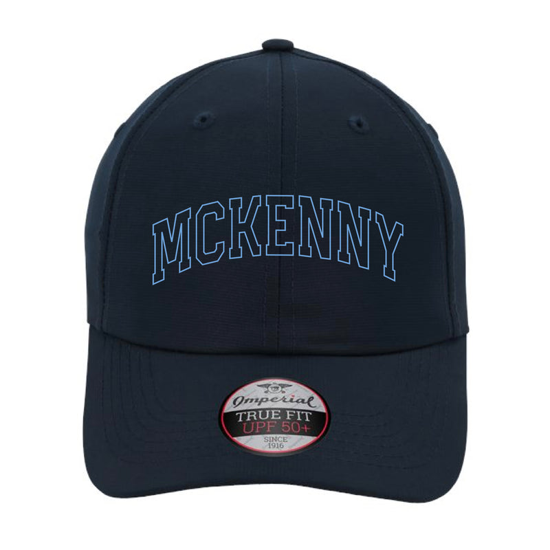 The McKenny Outline Arch | True Navy Performance Cap