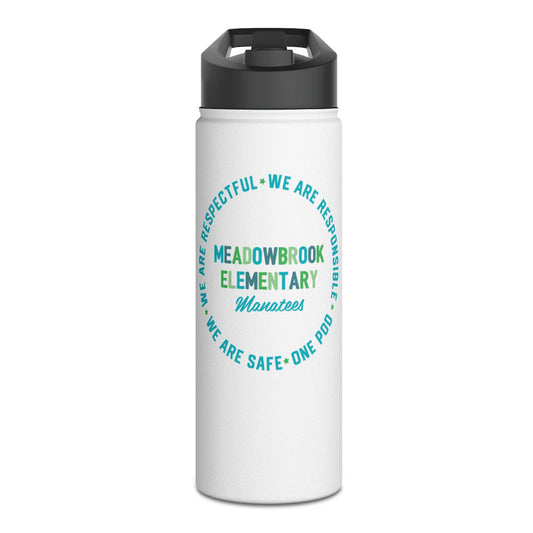 The Meadowbrook Circle | Stainless Steel Water Bottle