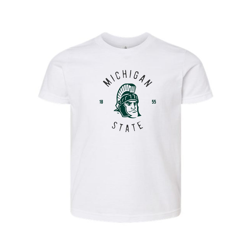 The Michigan State 1855 | Youth White Tee