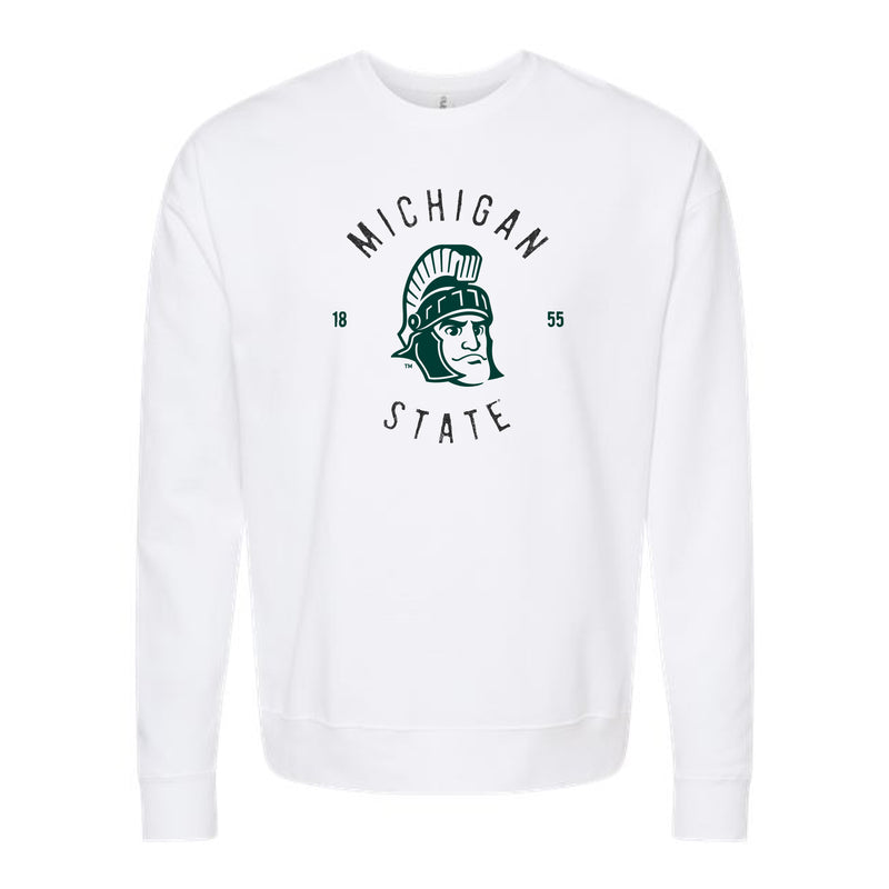 The Michigan State 1855 | White Sweatshirt