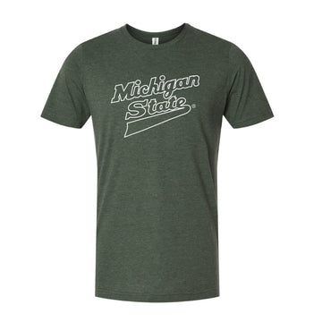 The Michigan State Script Logo | Forest Tee