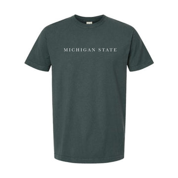 The Michigan State Serif | Blue Spruce Tee