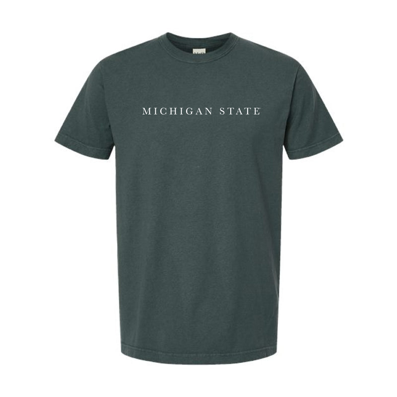 The Michigan State Serif | Blue Spruce Tee