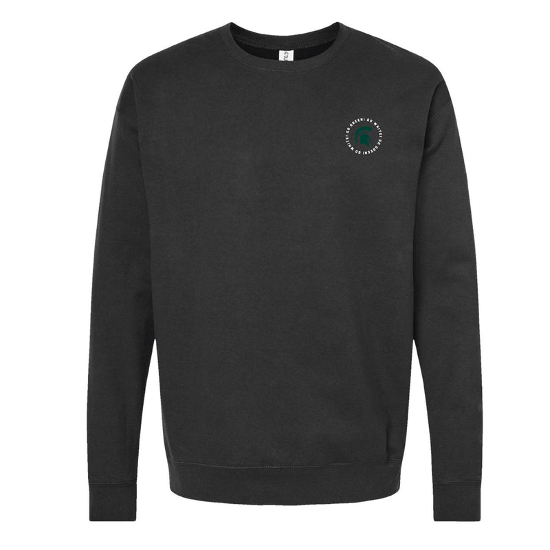 The Michigan State Spirit Circle | Black Sweatshirt