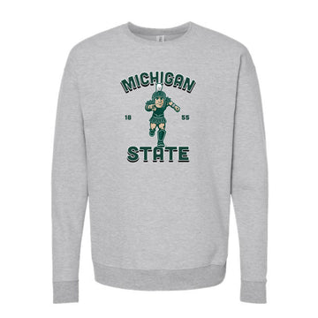 The Michigan State | Heather Grey Sweatshirt