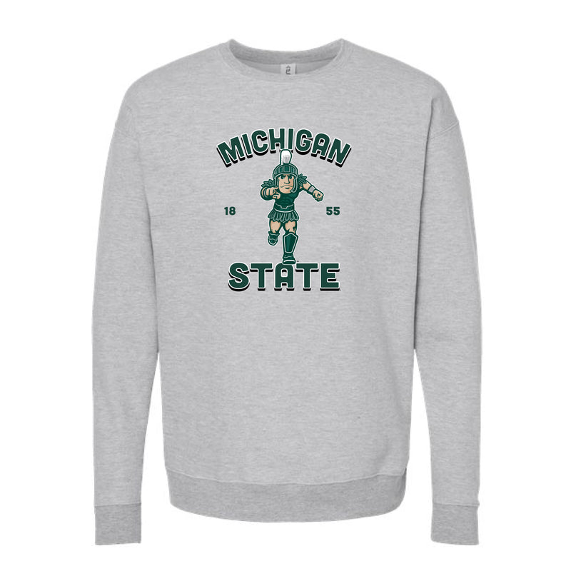 The Michigan State | Heather Grey Sweatshirt