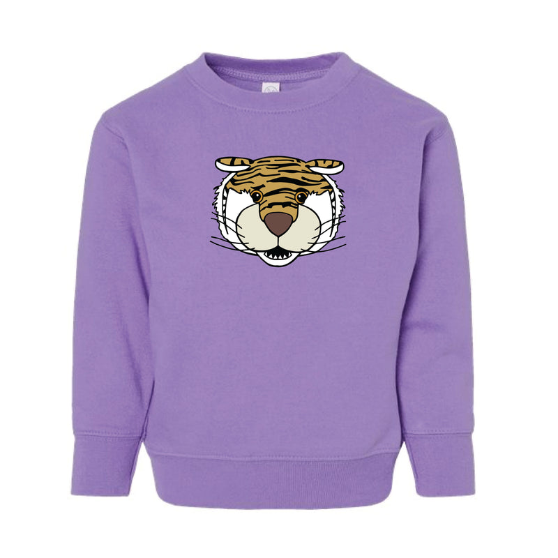 The Mike Head | Toddler Lavender Sweatshirt