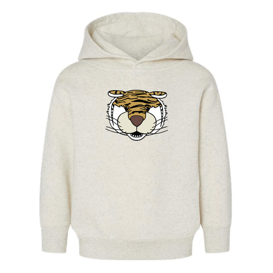 The Mike Head | Toddler Natural Heather Hoodie