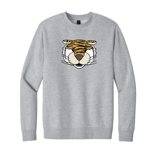 The Mike Head | Light Heather Grey Sweatshirt