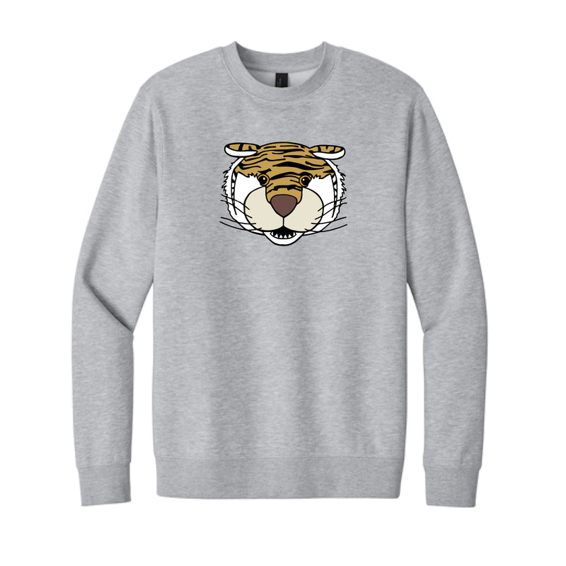 The Mike Head | Light Heather Grey Sweatshirt