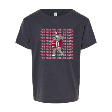 The Million Dollar Band Big Al | Toddler Dark Grey Tee